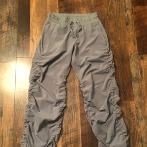 Grey Under Armour Workout Pants